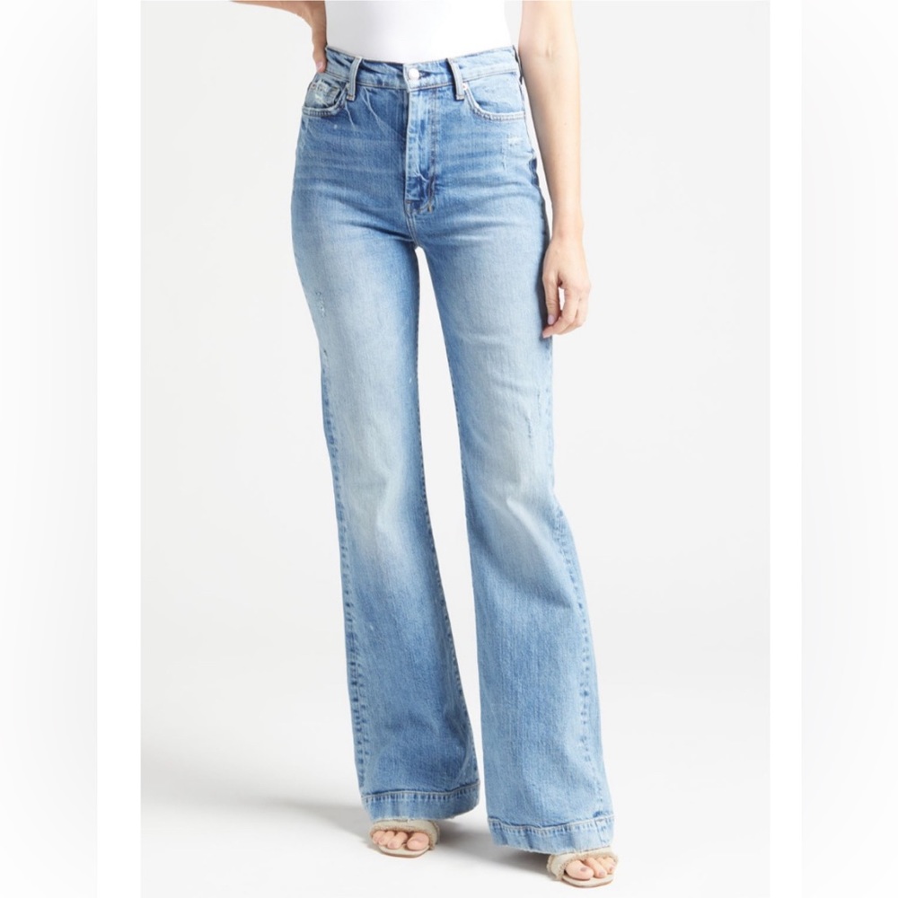 7 for all Mankind Ultra High Rise Dojo Jean